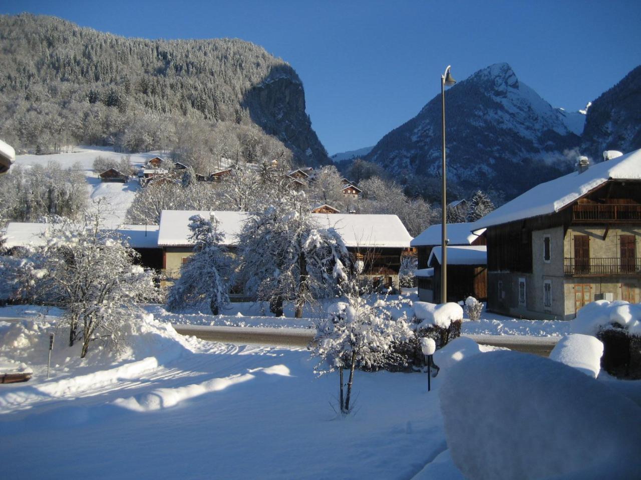 Samoens Apartment 2 Bedroom 50M2 Modern And Well Equipt Kültér fotó